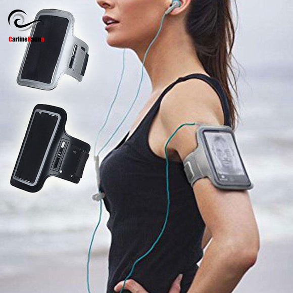 Black Waterproof Armband Case For iPhone